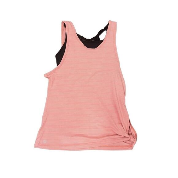 Athleta Tank Top Women's Size XXS Pink Sleeveless Activewear Pullover Side Tie - Picture 1 of 7